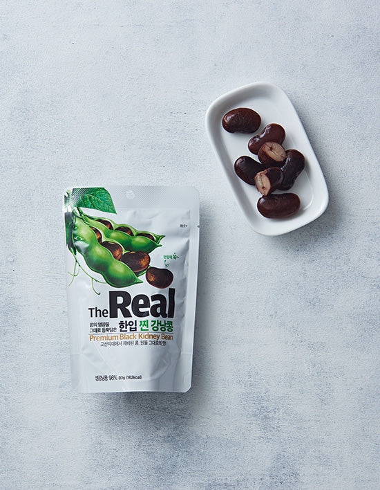 [더리얼] 한입 찐 강낭콩 80g - Kurly USA
