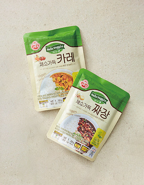 [오뚜기] 헬로베지 채소가득 카레&짜장 (택1)