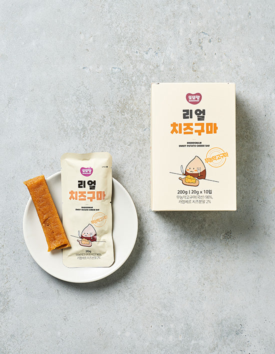 [룰루맘] 리얼치즈구마 (20g x 10개입) - Kurly USA