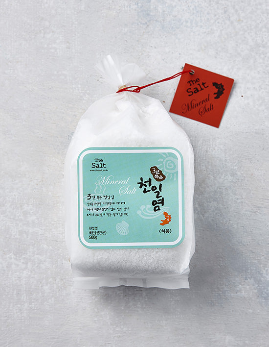 [신안더솔트] 신안 3년 묵은 천일염 500g - Kurly USA