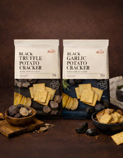 Potato Crackers Truffle & Black Garlic (감자크래커) | 감자크래커 2종 (택1)