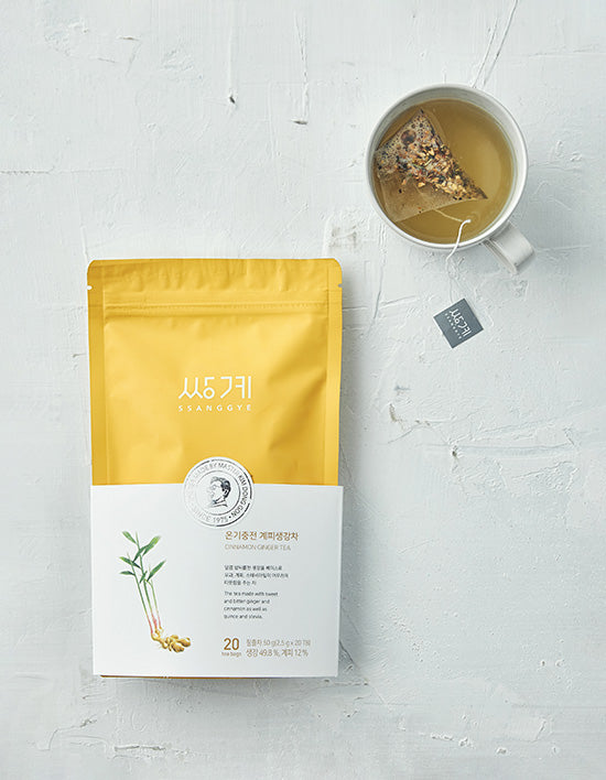 [Ssanggyemyeongcha] Cinnamon Ginger Tea bags (2.5g X 20 ea)