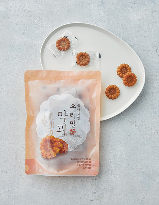 [아루화 담양한과] 우리밀 미니약과 140g (개별포장) - Kurly USA