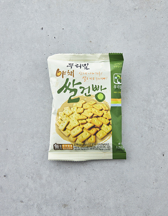 [우리밀] 야채쌀건빵 120g - Kurly USA