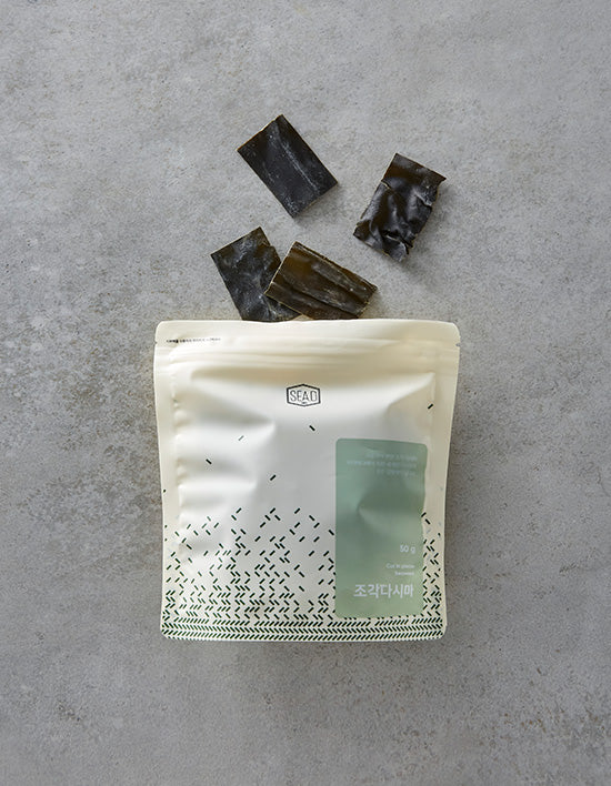 Cut Dried Kelp, 50g (다시마) | 조각 다시마 50g