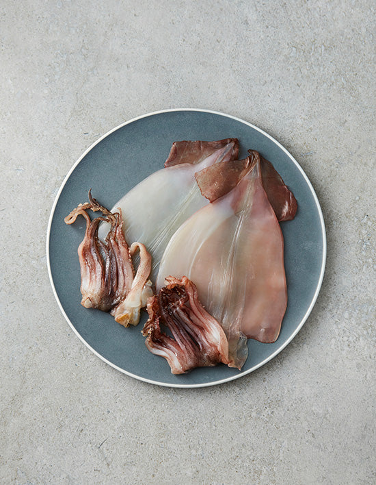 [양포어장] 짜지 않은 반건조오징어 200g - Kurly USA