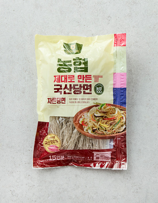 Korean Cut Glass Noodles (자른당면) | 제대로 만든 국산 자른당면 300g