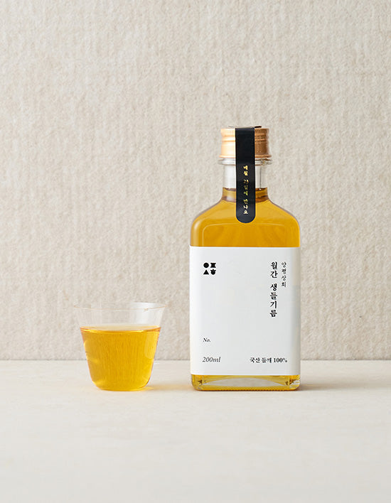 [양평상회] 월간 생들기름 200mL - Kurly USA