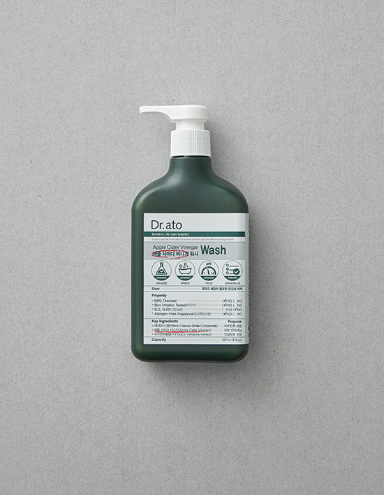 [닥터아토] 애플 사이다 비니거 워시 267ml - Kurly USA