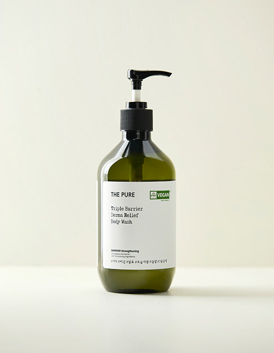[더퓨어] 비건 트리플 베리어 더마 릴리프 바디워시 500ml - Kurly USA