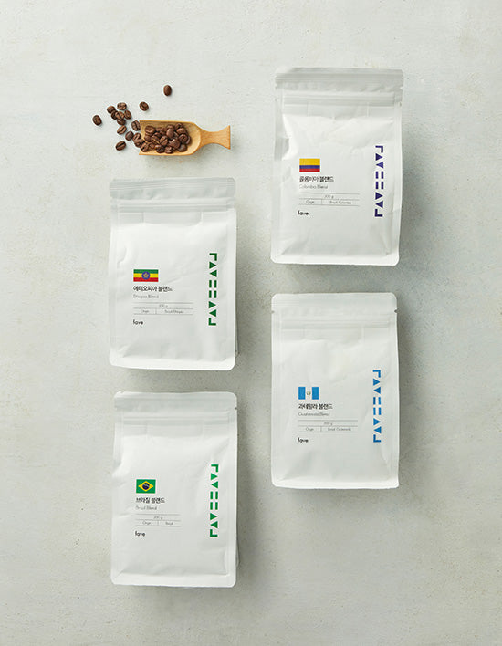 Fave Blended Coffee Beans, 2 Types (원두) | 블랜디드 원두 2종