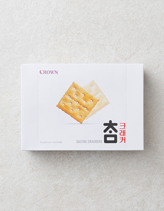 [크라운] 참 크래커 280g (18.67g x 15입) - Kurly USA
