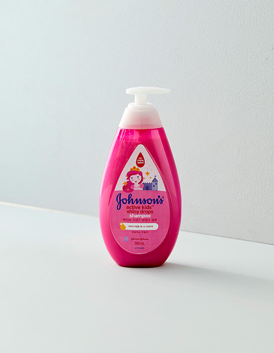 Johnson's Active Kids Shiny Shampoo, 500ml (샴푸) | 액티브 키즈™ 샤이니 샴푸 500ml (공주샴푸)