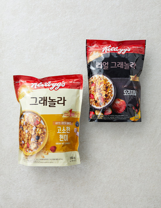[Kellogg's] 2 Types of Healthy Grain Granola Cereals