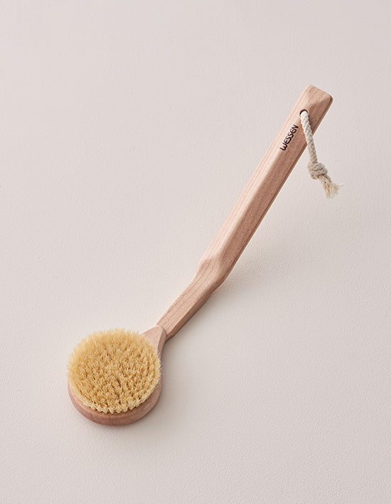 [웨신] 버취 2D 바디브러쉬 (내추럴) - Kurly USA