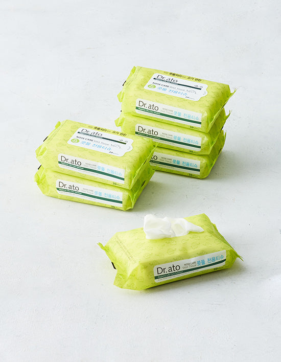 [닥터아토] 콧물 전용티슈 20매 1개입/6개입 2종 (택1) - Kurly USA