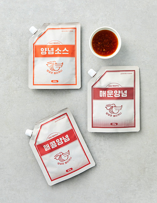 [페리카나] 양념치킨 소스 3종 - Kurly USA