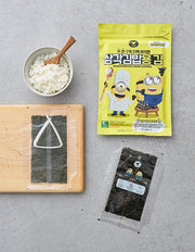 [만전김] 두번 구워 더욱 바삭한 삼각김밥용 김 2종 (택1) - Kurly USA