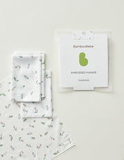 [밤부베베] 시그니처 엠보손수건 아기꽃망울 5p - Kurly USA