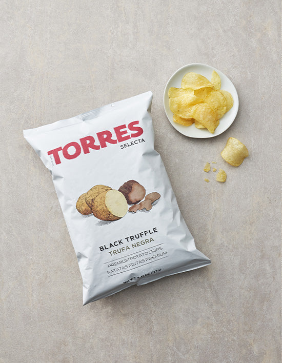 [Torres] Selecta Black Truffle Potato Chips 125g