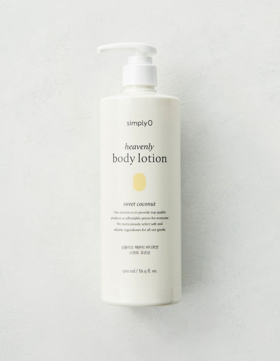 [심플리오] 헤븐리 바디로션 - 스위트 코코넛 500ml - Kurly USA