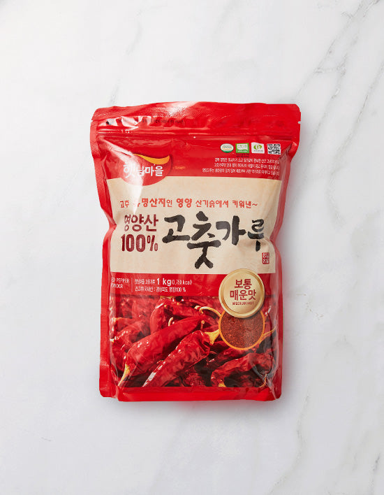 [햇님마을] 영양산 고춧가루 1kg - Kurly USA