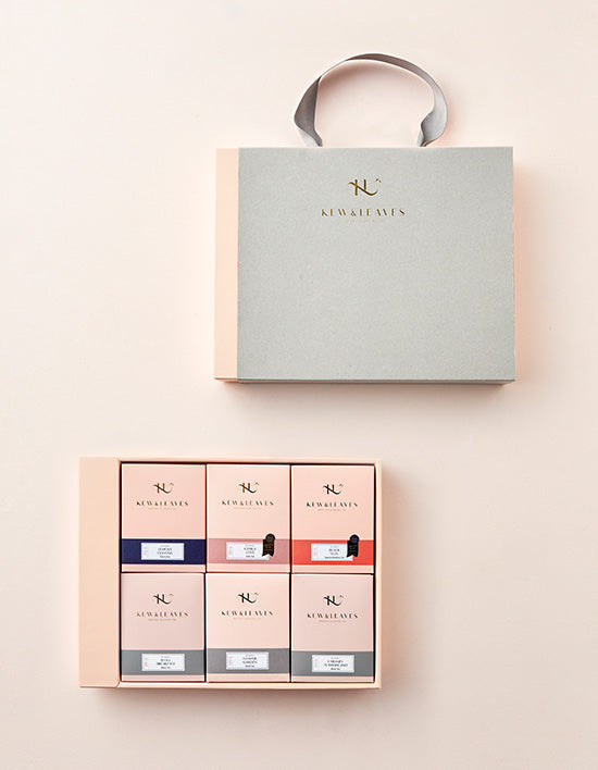 [선물세트] 큐앤리브즈 티백 시그니처 6종 (18개입) - Kurly USA