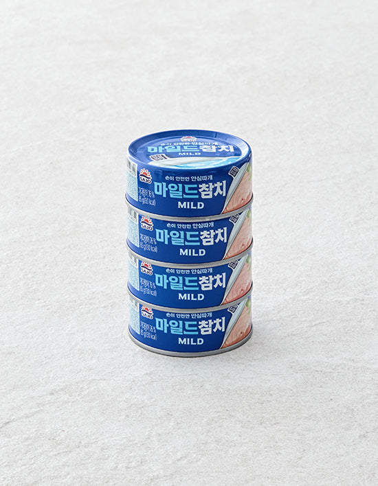 [Sajo] Mild Tuna 85g*4 cans (easy-open lid)