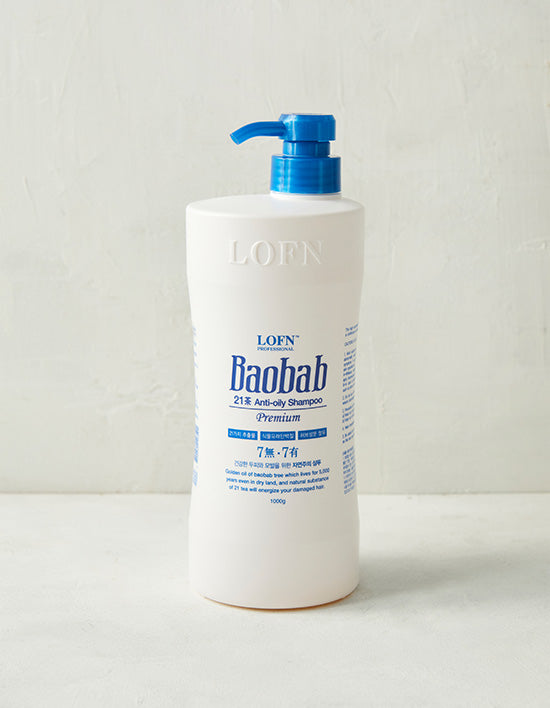 [로픈] 바오밥 안티오일리 샴푸 (지성두피용) 1000g - Kurly USA