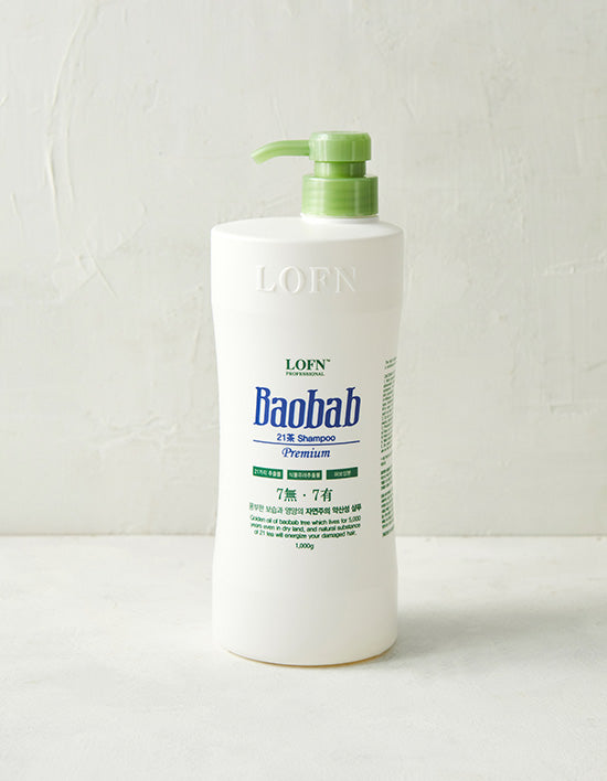 [로픈] 바오밥 약산성 샴푸 (건성/모든두피용) 1000g - Kurly USA