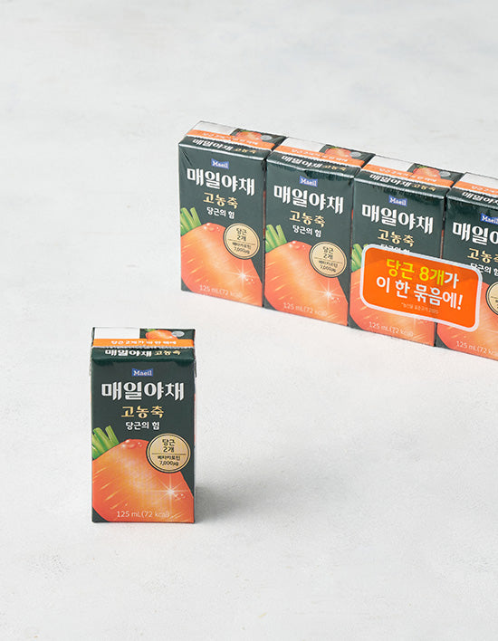 [Maeil] Maeil Vegetable Highly Concentrated Power of Carrot (125mL X 4 pcs)