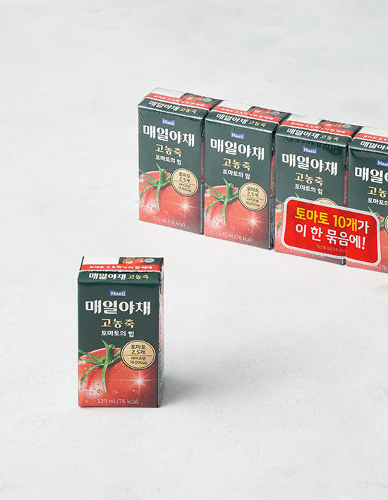 [Maeil] Maeil Vegetables High-Concentration Tomato Power (125mL X 4 units)