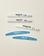 [위드샨] 네일파일 5종 세트 (반영구&세척가능) - Kurly USA