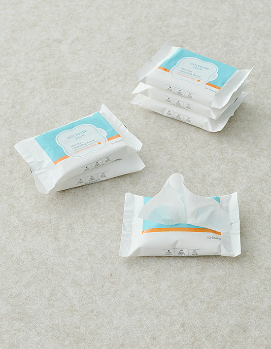 [궁중비책] 마일드 선클렌징 티슈 10매 *6개입 - Kurly USA