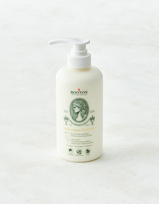 [루톤] 여성두피용 알파에르겐 트리트먼트 500ml (두피&모발 듀얼케어) - Kurly USA