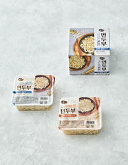 [맑은물에] 국산콩 담백 면두부 2종 - Kurly USA