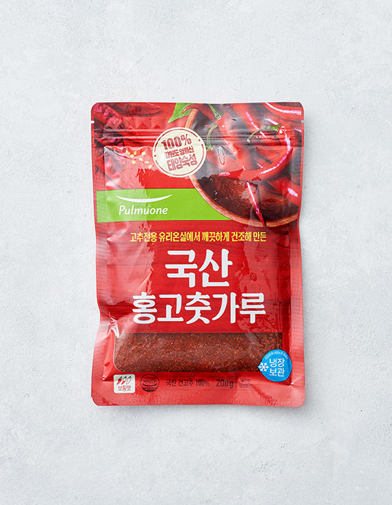 [풀무원] 국산 홍고춧가루 200g - Kurly USA