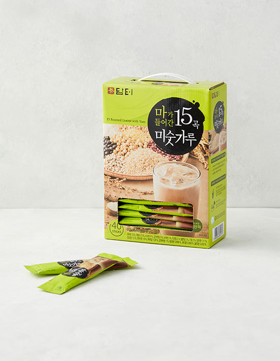 [담터] 마가 들어간 15곡 미숫가루 40개입 - Kurly USA
