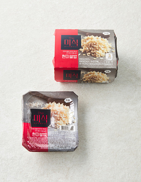 [하림 The 미식] 현미쌀밥 180g x 3입