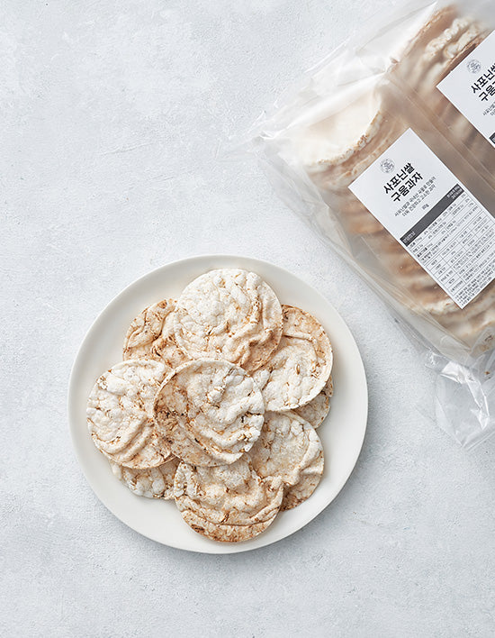 사포닌 쌀 구움 과자 160g - Kurly USA