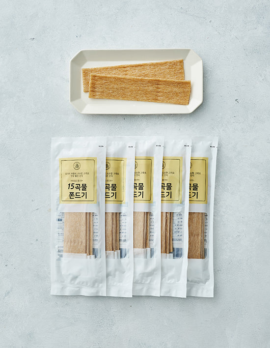 [스윗고메] 15곡물 쫀드기 (75g x 5개) - Kurly USA