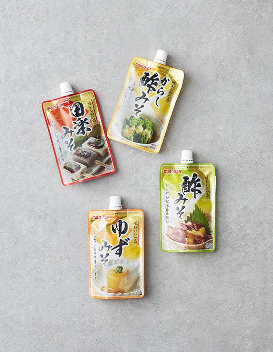 [Marusan-Ai] Dengaku Miso 4 Types