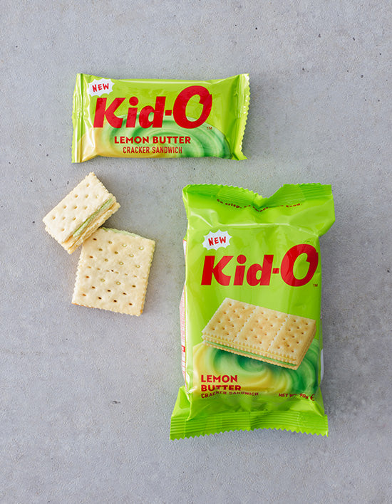 Lemon Butter Cracker Sandwich (크래커 샌드위치) | 레몬 버터 크래커 샌드위치 90g