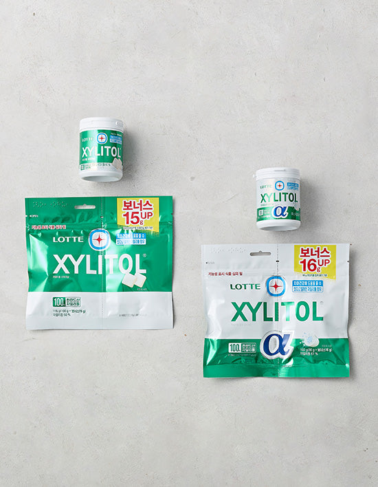 [Lotte] Xylitol Gum 2 Types (Select 1)