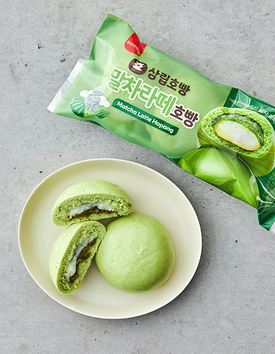 [삼립] 말차우유크림호빵 100gX3개입