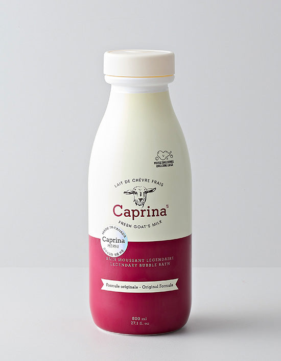 [카프리나] 산양밀크 버블배쓰 오리지널 800ml - Kurly USA