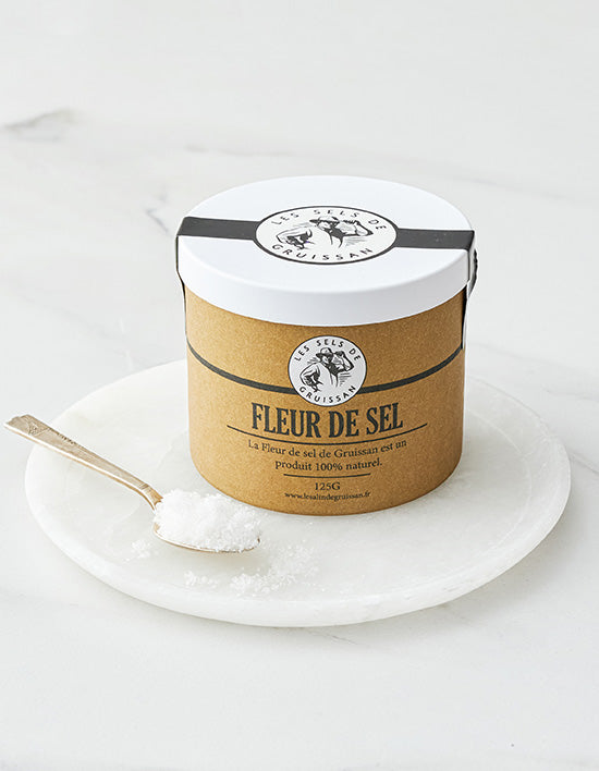 French Fleur de Sel Tube (꽃소금) | 프랑스 플러드셀 꽃소금 125g 튜브