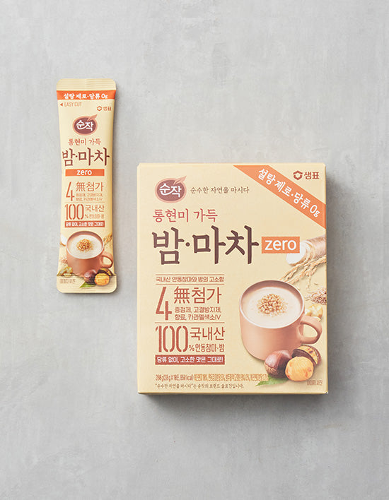 [샘표] 순작 통현미 가득 밤마차 제로 10입 - Kurly USA