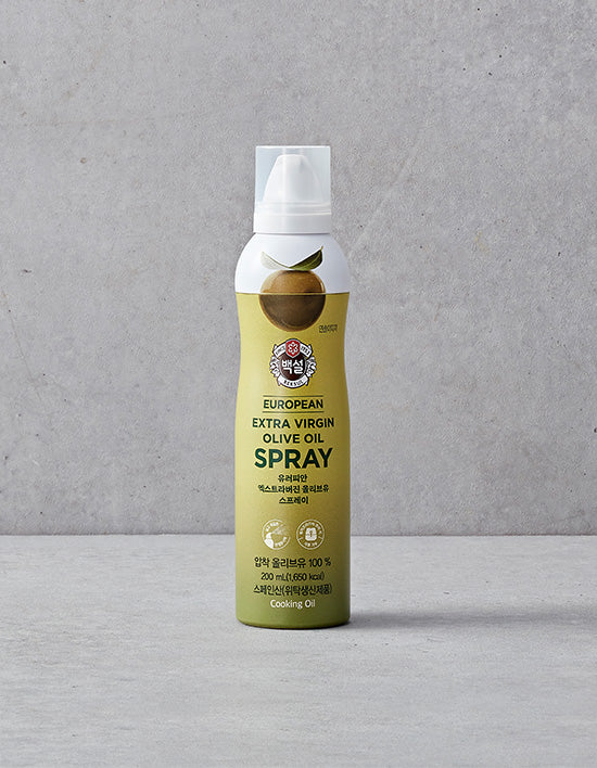 [백설] 유러피안 엑스트라버진 올리브유 스프레이 200mL - Kurly USA