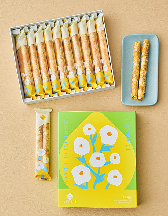 [선물세트] 삼청동 에그롤 오리지널 (30g x 10봉) - Kurly USA